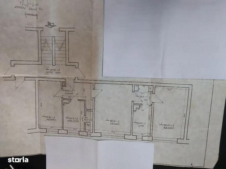 Apartament cu 3 camere decomandat în Central