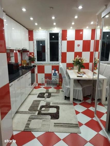 Apartament cu 3 camere decomandat, mobilat în Giurgiului