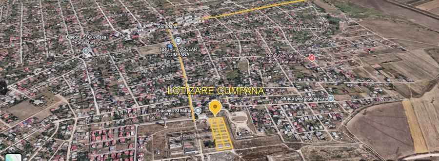 Construiește-ți casa la Cumpăna! Loturi 350 mp cu utilități ! - 2