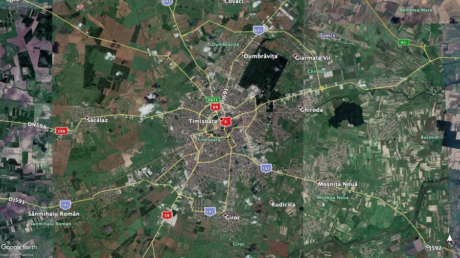 Teren Construcții intravilan de 5000 mp, în Freidorf