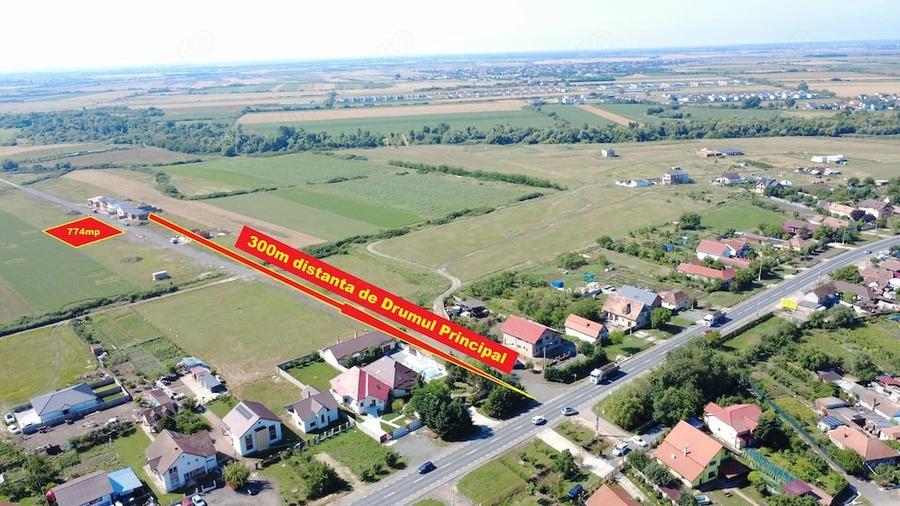 Teren de 774 mp, în Remetea Mare
