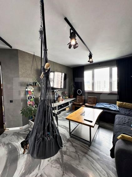 Apartament cu 2 camere semidecomandat, mobilat în Mănăștur — fotografia 3