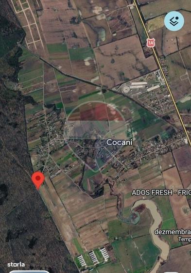 Spațiu comercial, în Cocani