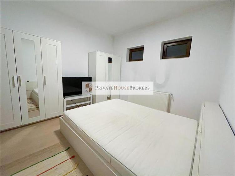 Apartament cu 2 camere semidecomandat, mobilat în Băneasa