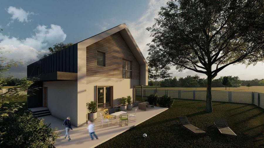 Casă individuală cu 5 camere cu Teren 710 Mp în Exterior Sud