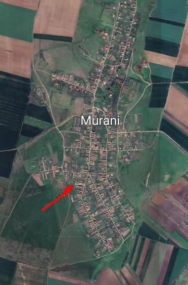 Teren de 3050 mp, în Murani
