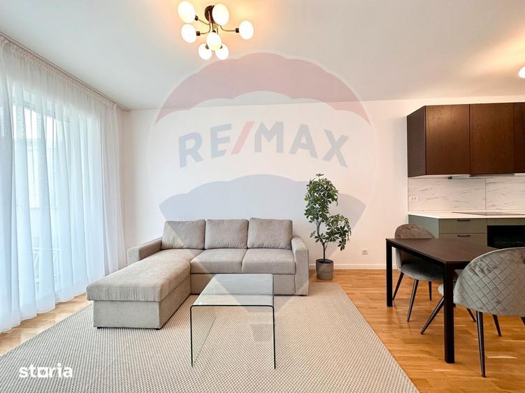 Apartament cu 2 camere, mobilat în Domenii