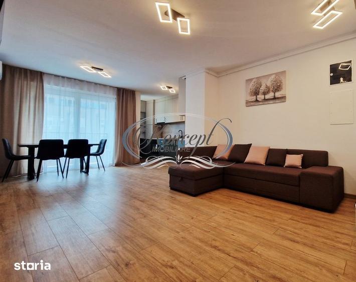 Apartament cu 2 camere semidecomandat, mobilat în Florești
