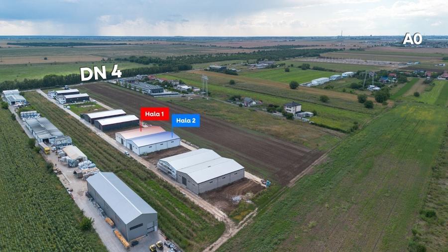 Spațiu industrial, de 550.59997558594 mp, în Frumușani