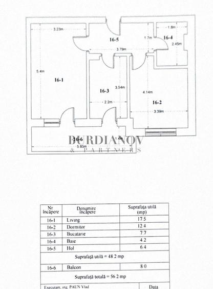 Apartament cu 2 camere decomandat în Theodor Pallady