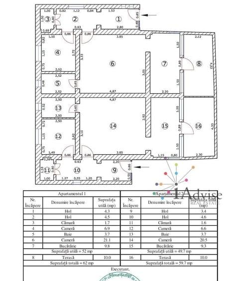 Apartament cu 4 camere decomandat, mobilat în Drumul Poienii