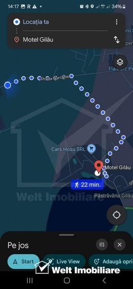 Duplex cu 4 camere cu Canalizare în Gilău