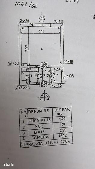 Garsonieră în Centrul Civic