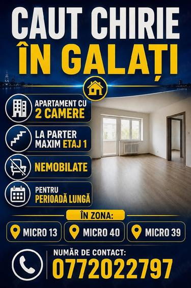 Apartament cu 2 camere decomandat în Micro 13