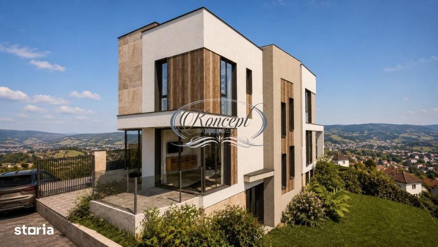 Casa premium cu panorama spectaculoasa in Andrei Muresanu - 14