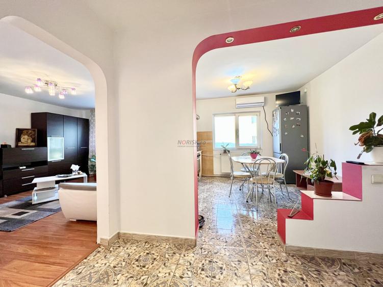 Apartament cu 3 camere decomandat, mobilat în Nerva Traian