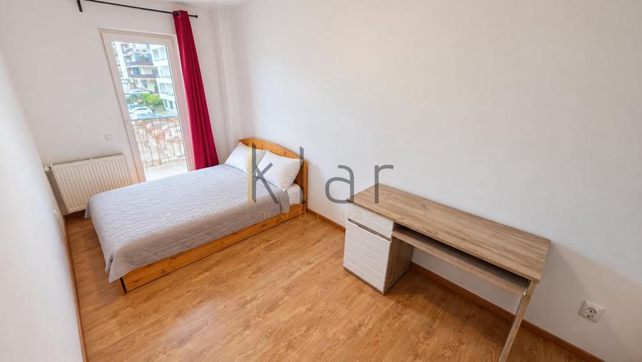 Apartament cu 2 camere semidecomandat, mobilat în Mănăștur