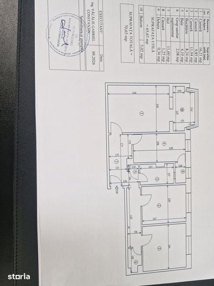 Apartament cu 3 camere în IAR