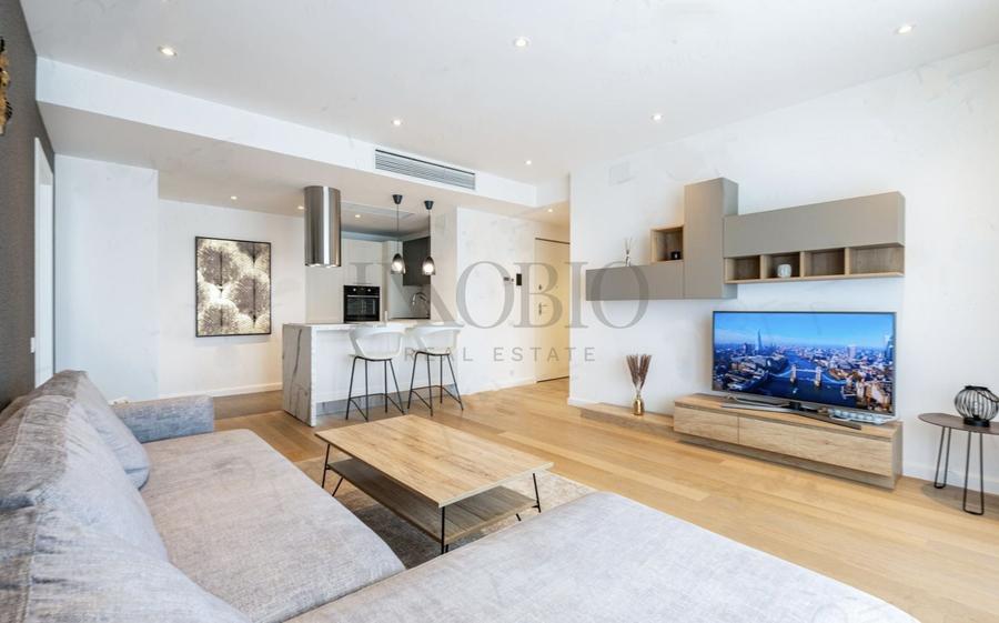 Apartament cu 3 camere, mobilat în Herăstrău