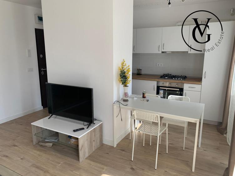 Apartament cu 2 camere decomandat, mobilat în Barbu Văcărescu