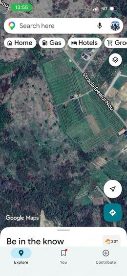 Teren de 6000 mp, în Central