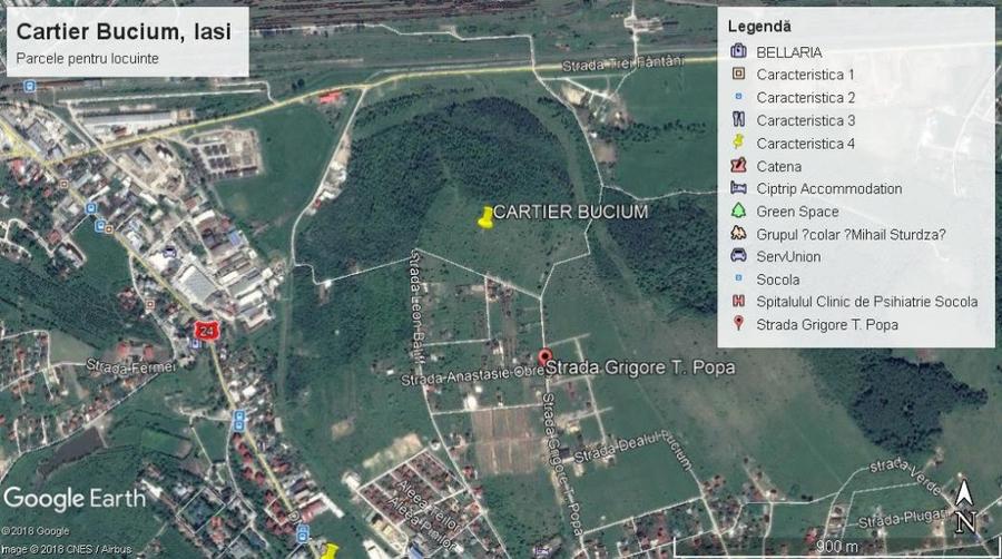Intravilan Iasi, langa Padurea Caprita, loturi de casa - 2
