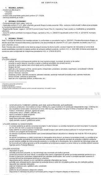 Teren Construcții intravilan de 3221 mp, în Astra