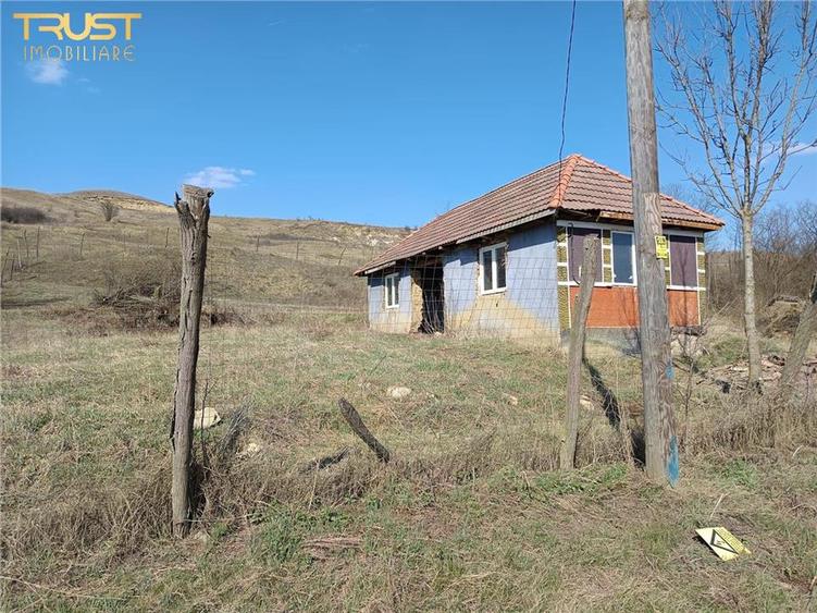 Casă cu 2 camere cu Teren 2698 Mp în Hagău