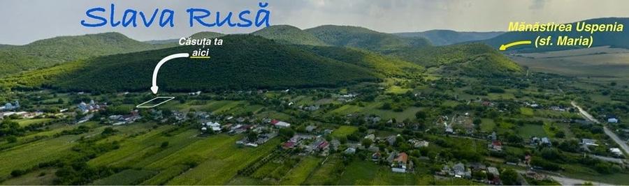 Casă cu Teren 2000 Mp în Slava Rusă