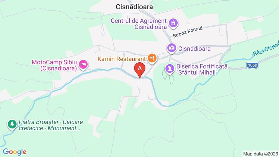 Teren Construcții intravilan de 970 mp, în Cisnădioara