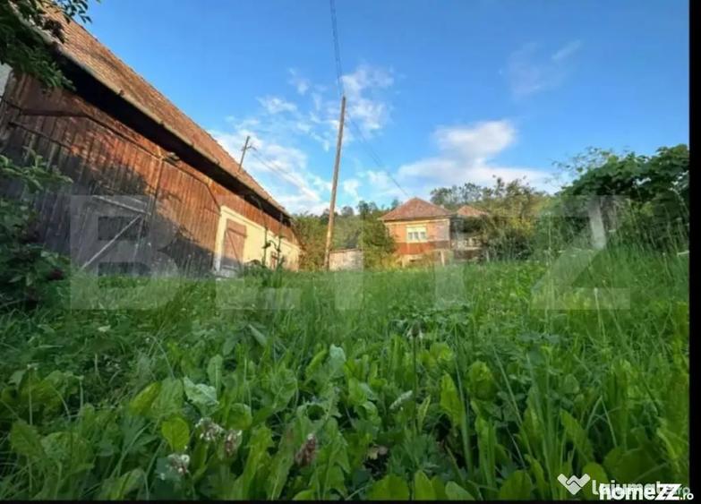 Casă cu 2 camere cu Teren 2331 Mp în Petrești