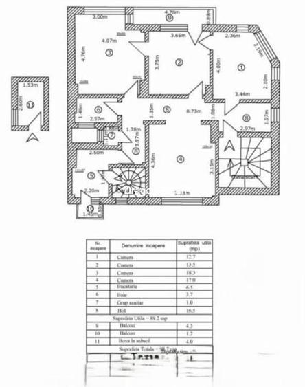 Apartament cu 4 camere decomandat în Calea Călărașilor