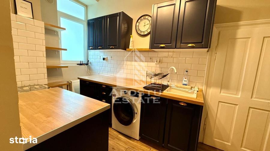 Apartament cu 3 camere, mobilat în Elisabetin