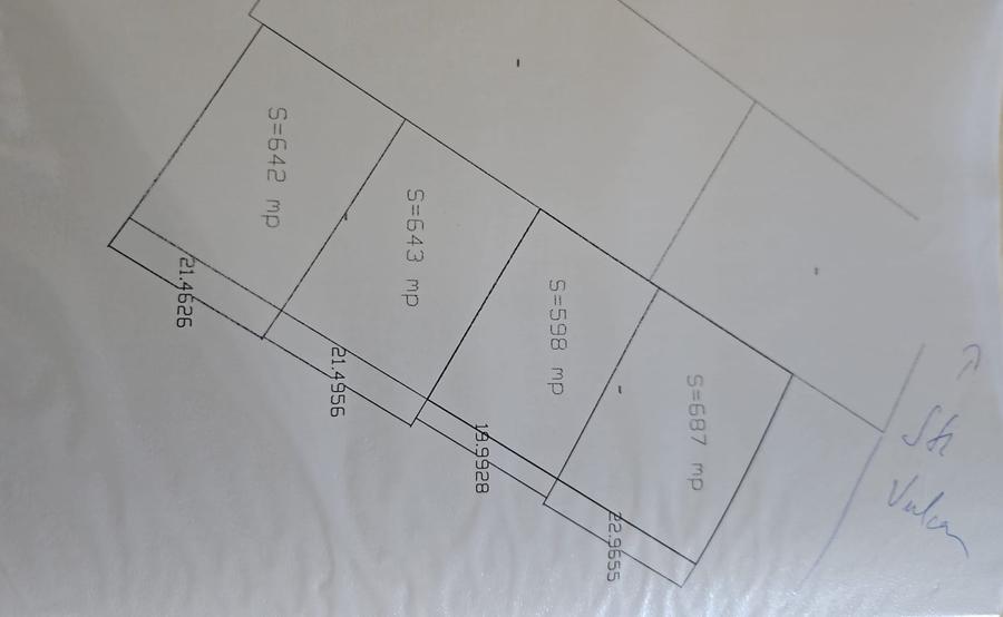 Teren Construcții intravilan de 598 mp, în Cristian
