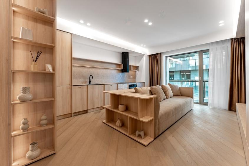 Apartament cu 3 camere decomandat, mobilat în Voluntari