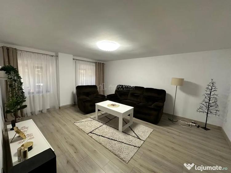 Apartament cu 3 camere decomandat, mobilat în Central