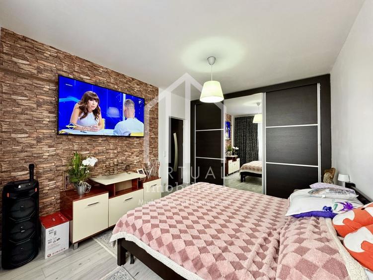 Apartament cu 2 camere decomandat, mobilat în Central