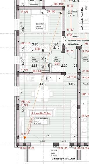 Apartament cu 2 camere decomandat în Giroc