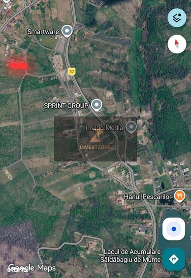 Teren de 981 mp, în Paleu