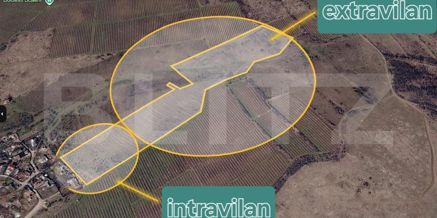 Teren Construcții intravilan de 43000 mp, în Bucov