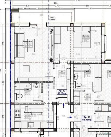 Apartament cu 2 camere decomandat în Calea Urseni