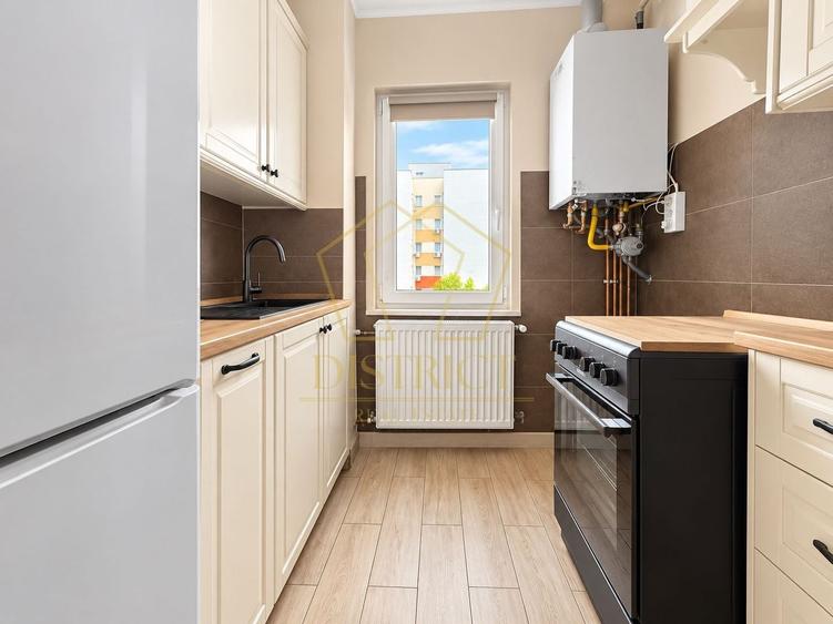 Apartament cu 3 camere semidecomandat, mobilat în Gheorghe Lazăr
