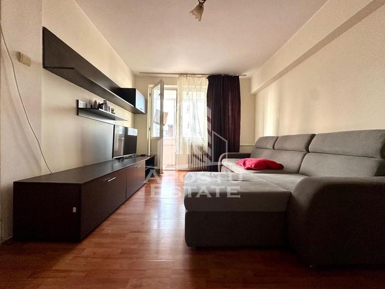 Apartament cu 2 camere semidecomandat, mobilat în Gării
