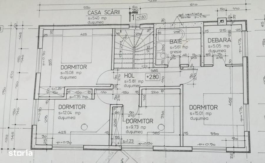 Casa cu 6 camere in Buna Ziua, curte 400 mp, birou sau locuinta! - 10