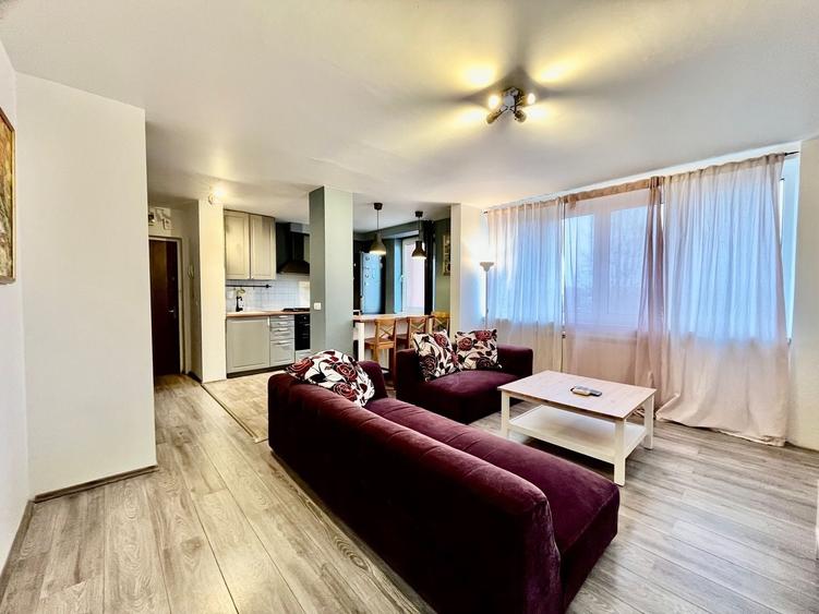Apartament cu 3 camere semidecomandat, mobilat în Ștefan cel Mare — fotografia 2