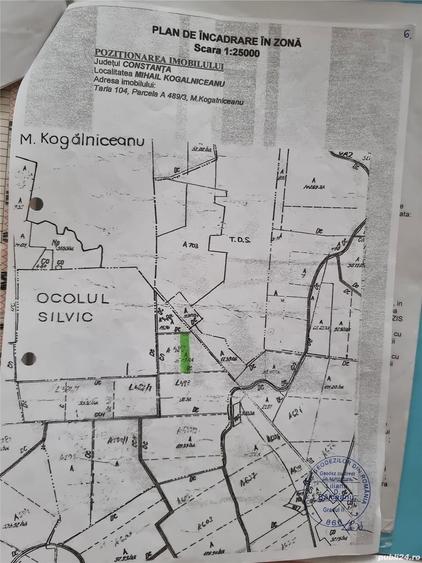 Teren de 70000 mp, în Mihail Kogălniceanu