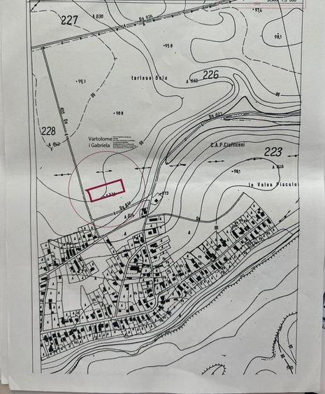 Teren agricol intravilan de 4500 mp, în Tâncăbești
