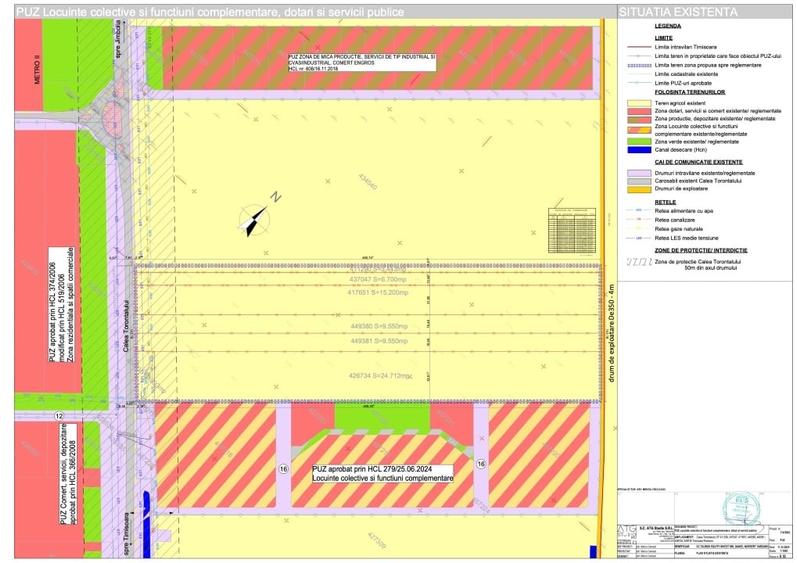 Teren Construcții intravilan de 70148 mp, în Torontalului