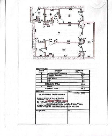 Apartament cu 3 camere decomandat, mobilat în Iancu Nicolae
