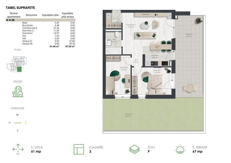 De vanzare apartament in zona de Nord - Comision 0% - 10